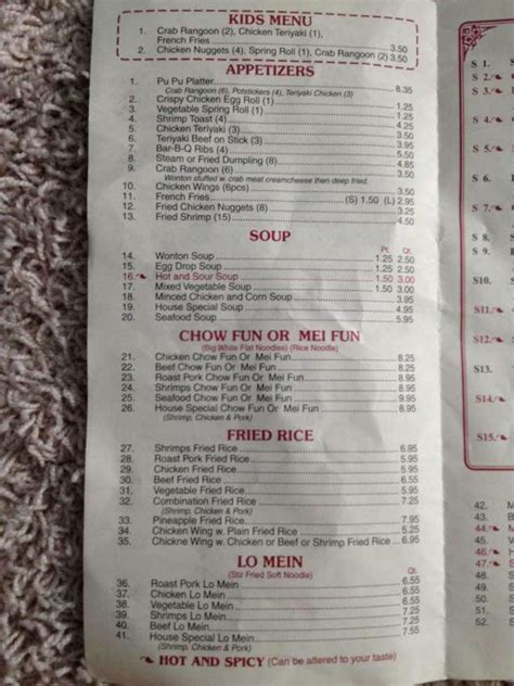 Hot wok copperas cove menu  King Buffet menucategories menu categories 